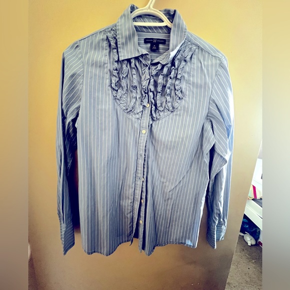 Gap Blue Blouse - Picture 2 of 3